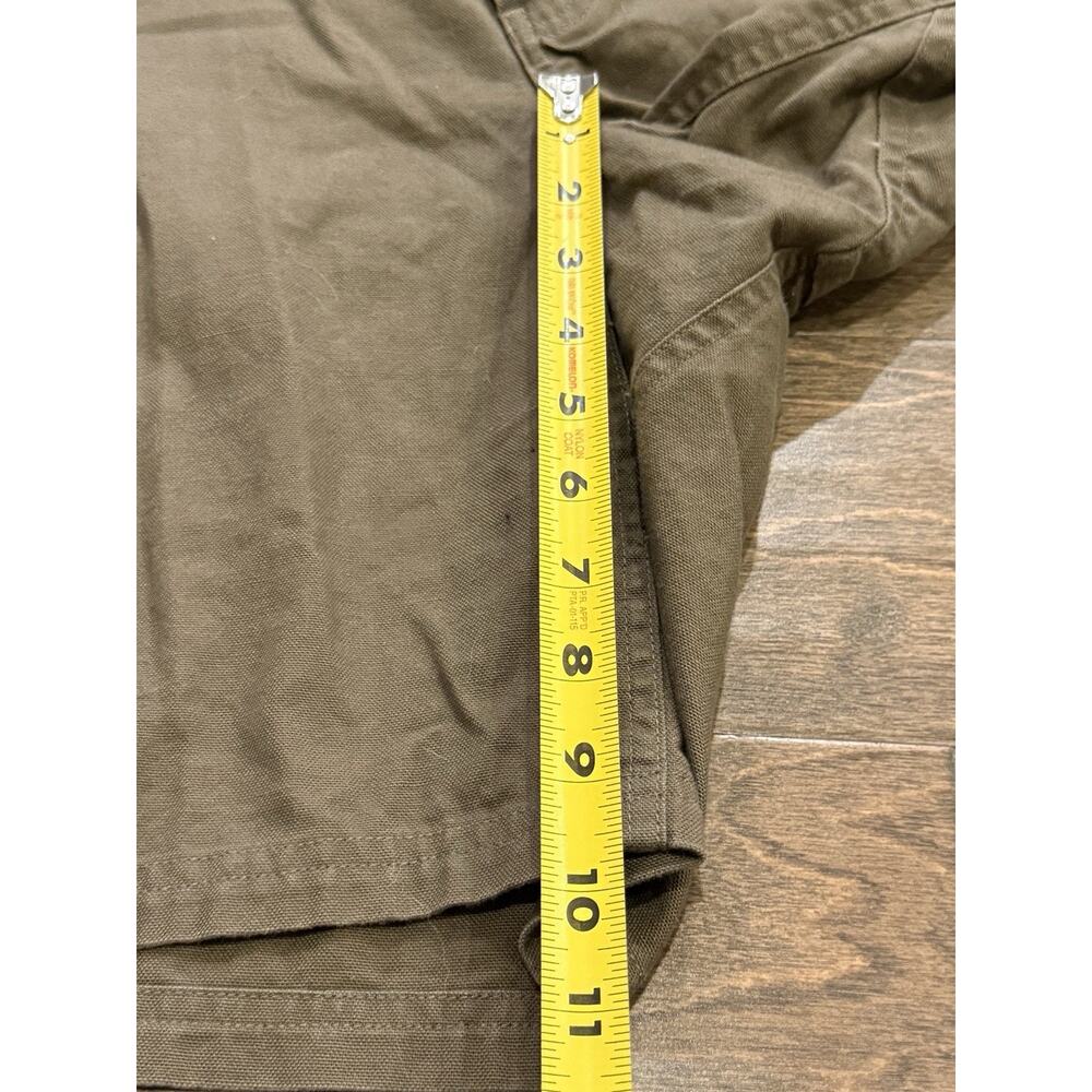 Duluth Trading Relaxed Fit Mens Brown Canvas Work Pants Size 40 100% Cotton - Picture 6 of 8